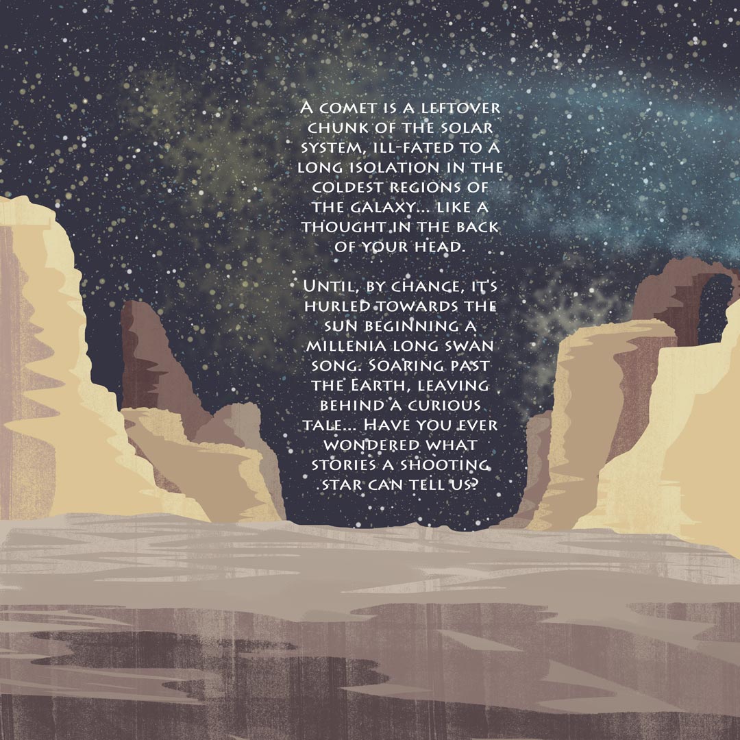 Almanac and the Comet Back Cover