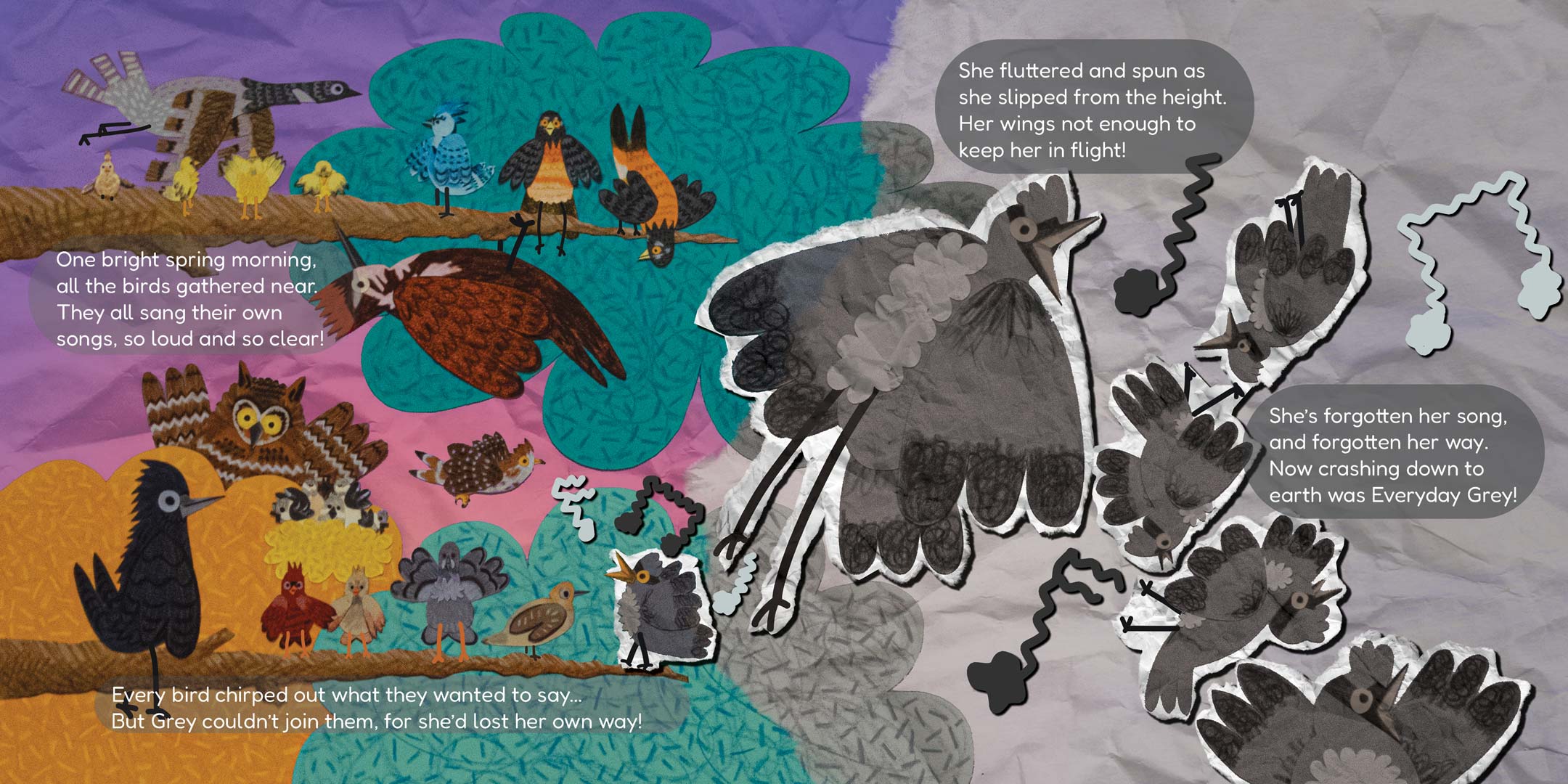 Everyday Grey Has Something to Say page 4.