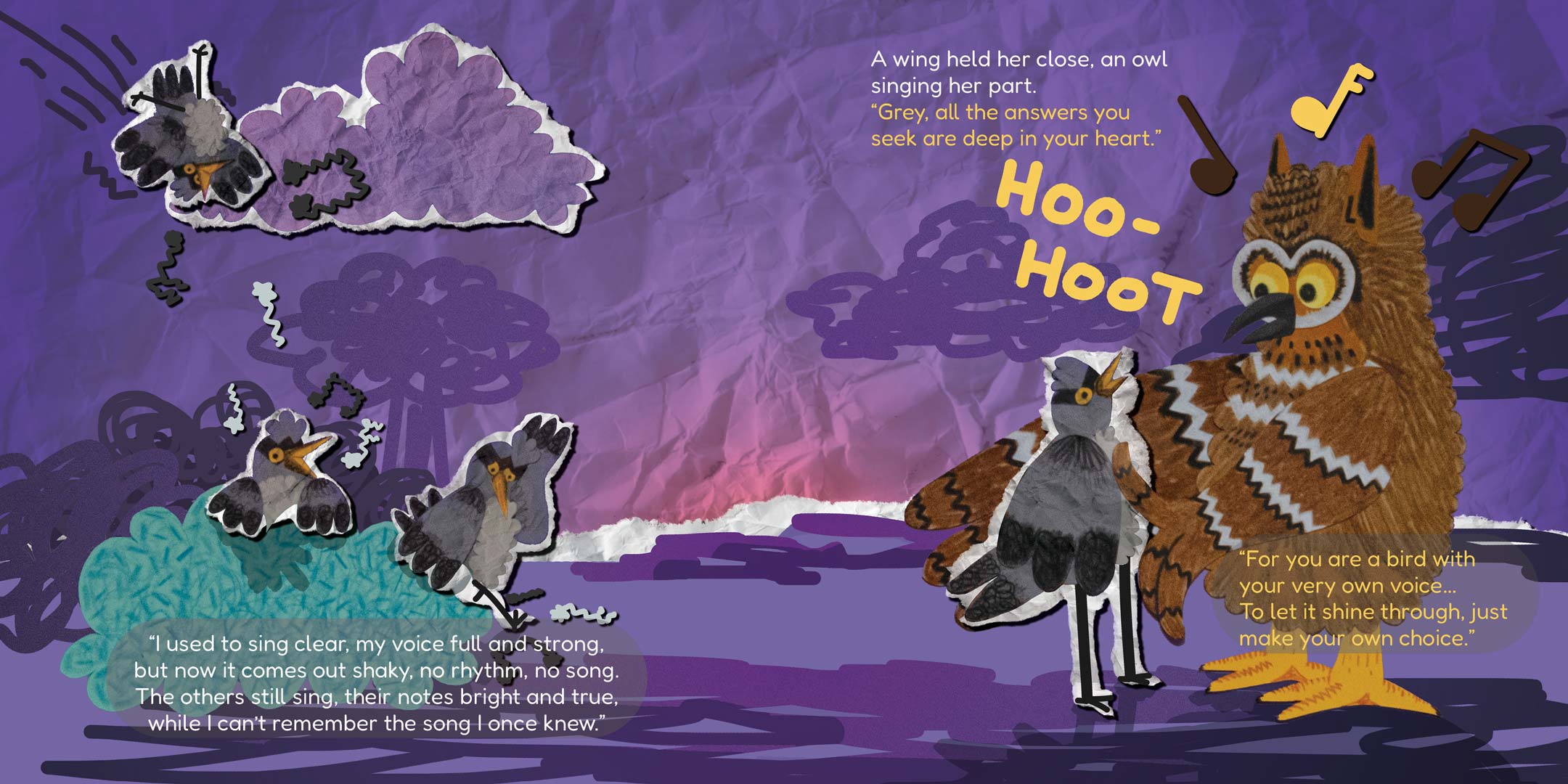 Everyday Grey Has Something to Say page 5.