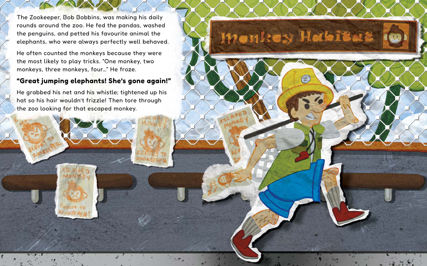 The Monkey I Am page 5.