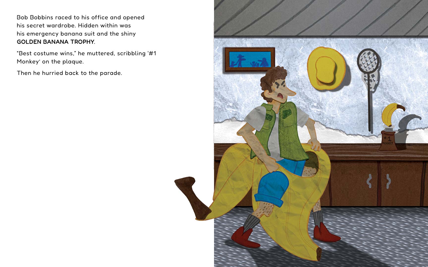 The Monkey I Am page 8.