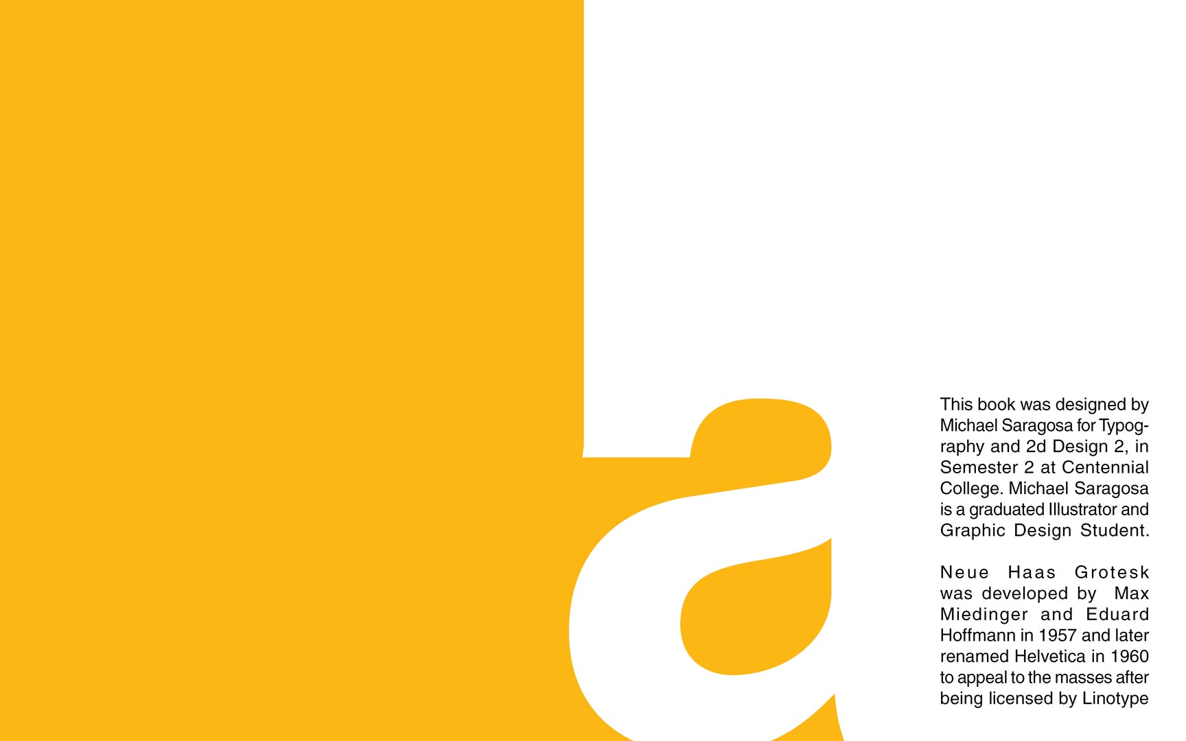 Helvetica booklet spread page 8.