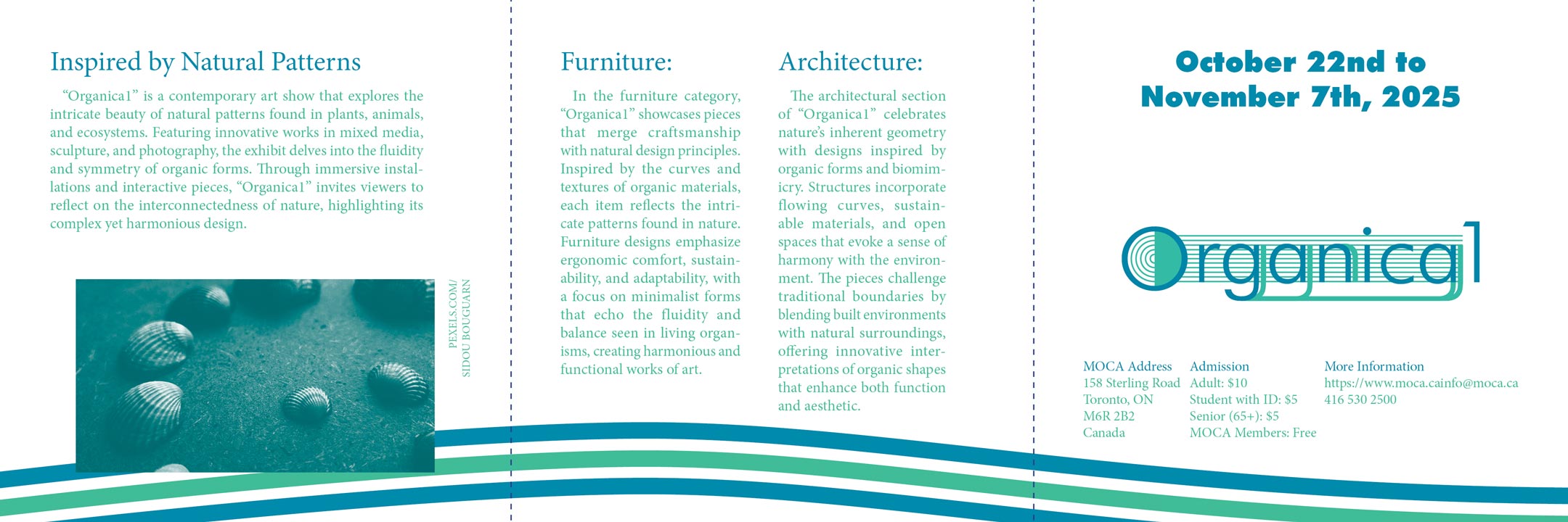 Organica brochure page 2.