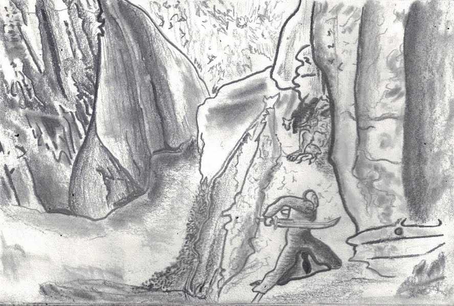 Concept Development Sketch for 'Mobius' project.